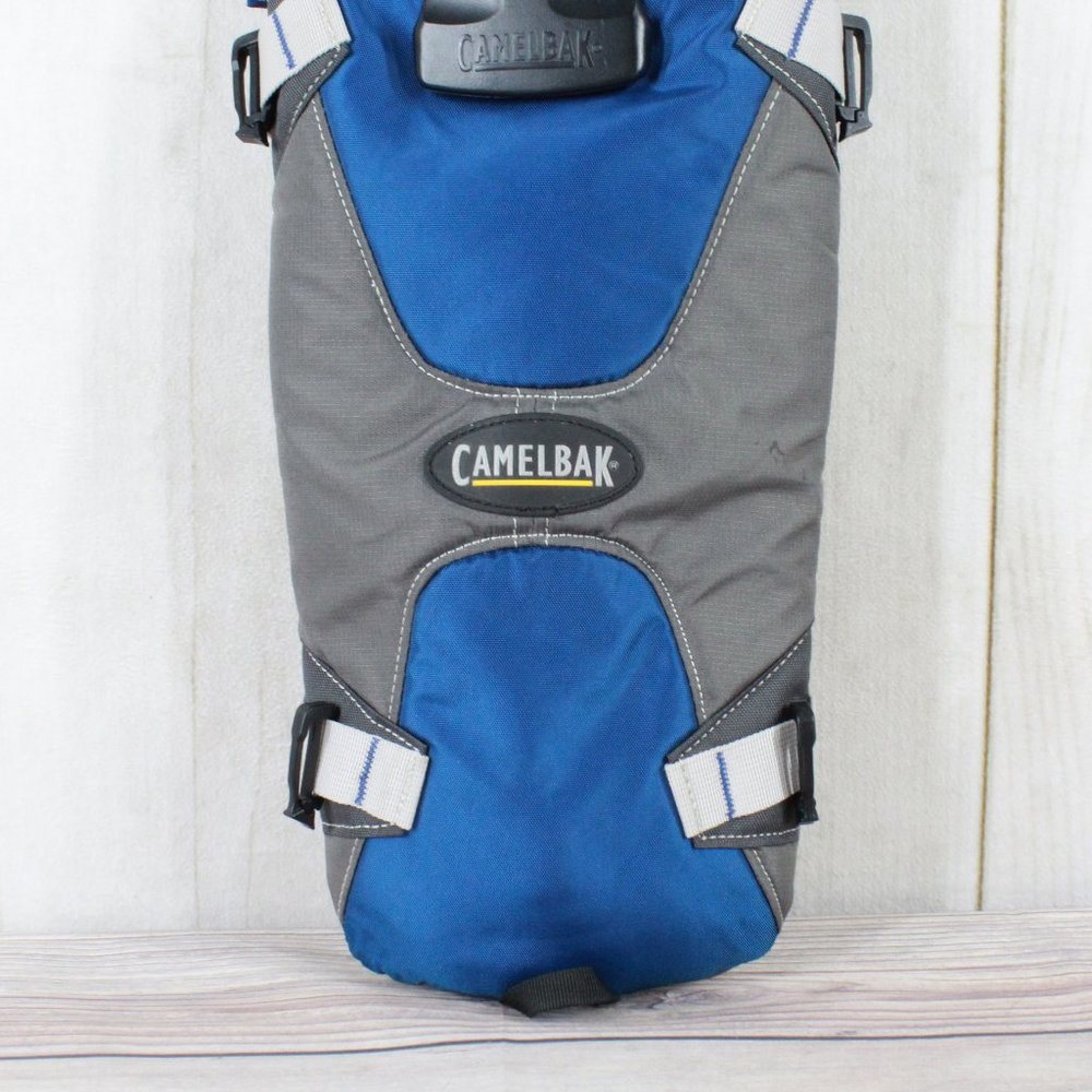 Camelbak Blue Nylon Unbottle Hydration Pack Style Hiking Run Bag Backpack - Picture 3 of 10